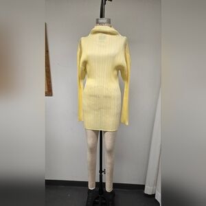 Issey Miyake Yellow Dress